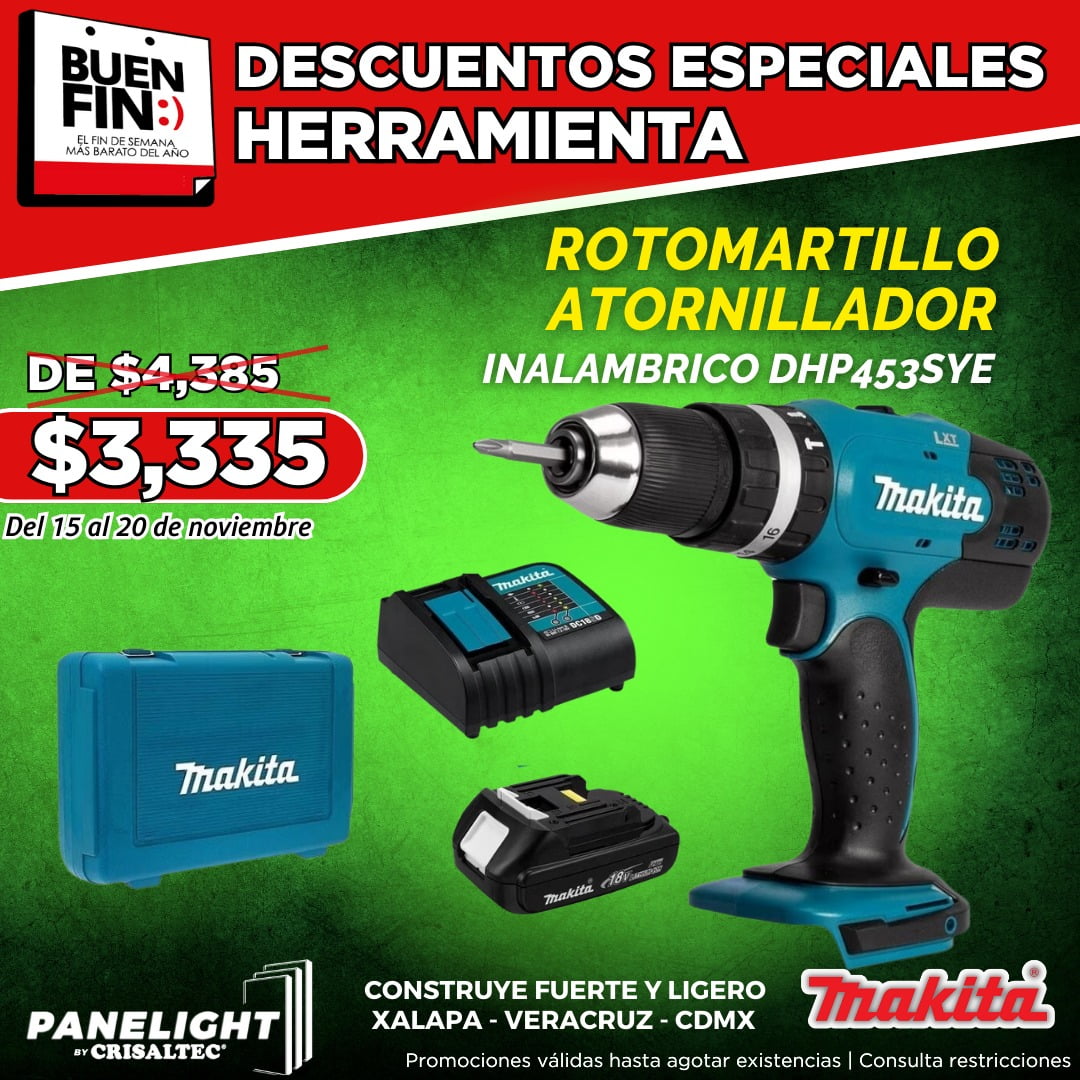 Rotomartillo Atornillador Makita