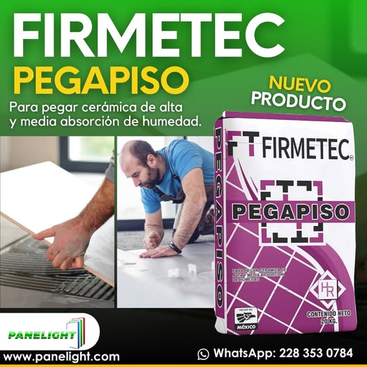 panelight- firmetc - acabo fino - pega piso
