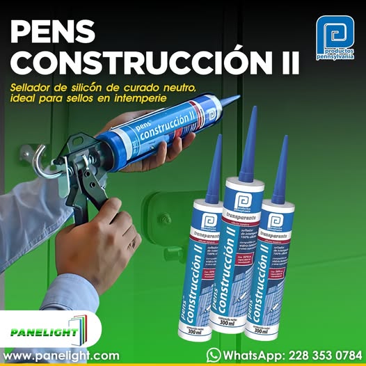panelight - pens construccion - sellado de silicon - productos pennsylvania
