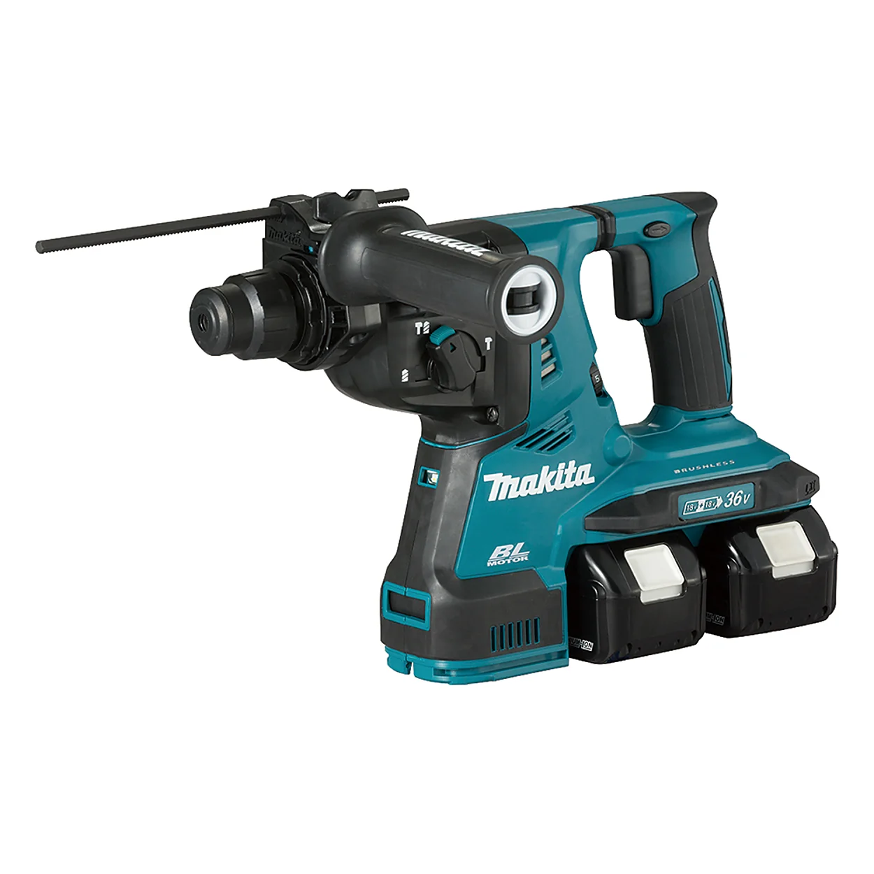 Rotomartillo electro-neumático inalámbrico Makita DHR283T2JU
