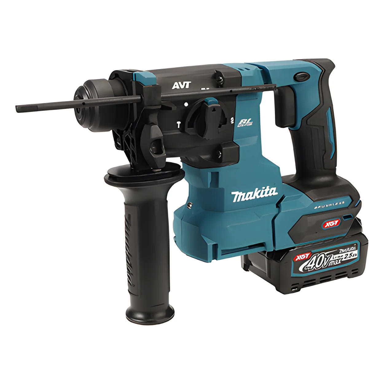 Rotomartillo electro-neumático inalámbrico Makita HR010GD201